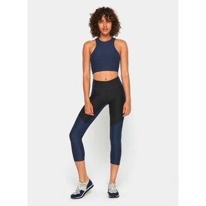 Outdoor Voices Colorblock 7/8 Leggings Yoga Rec Trek Size Large